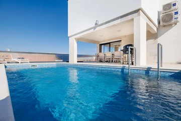 Villa in Vrbnik with Private Heated Pool & Sea View