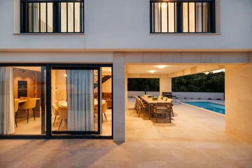 Villa in Vrbnik with Private Heated Pool & Sea View