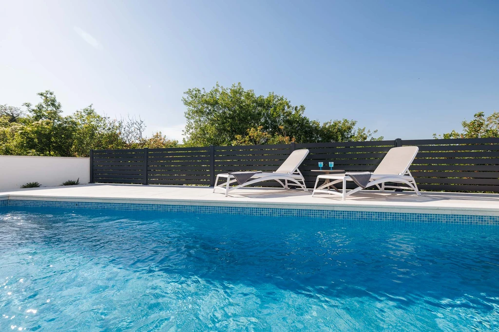 Villa in Vrbnik with Private Heated Pool & Sea View