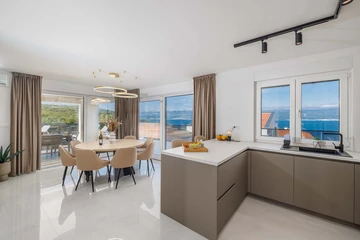 Villa in Vrbnik with Private Heated Pool & Sea View