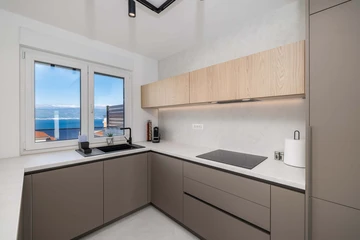 Villa in Vrbnik with Private Heated Pool & Sea View