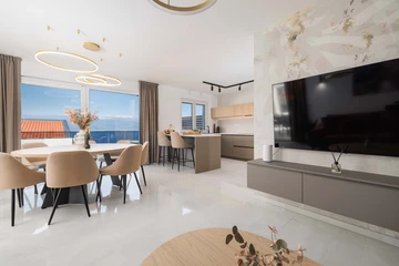 Villa in Vrbnik with Private Heated Pool & Sea View