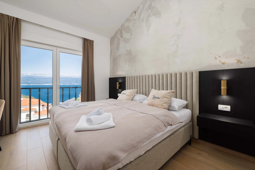 Villa in Vrbnik with Private Heated Pool & Sea View