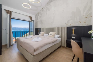 Villa in Vrbnik with Private Heated Pool & Sea View