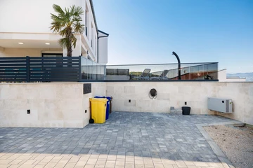 Villa in Vrbnik with Private Heated Pool & Sea View