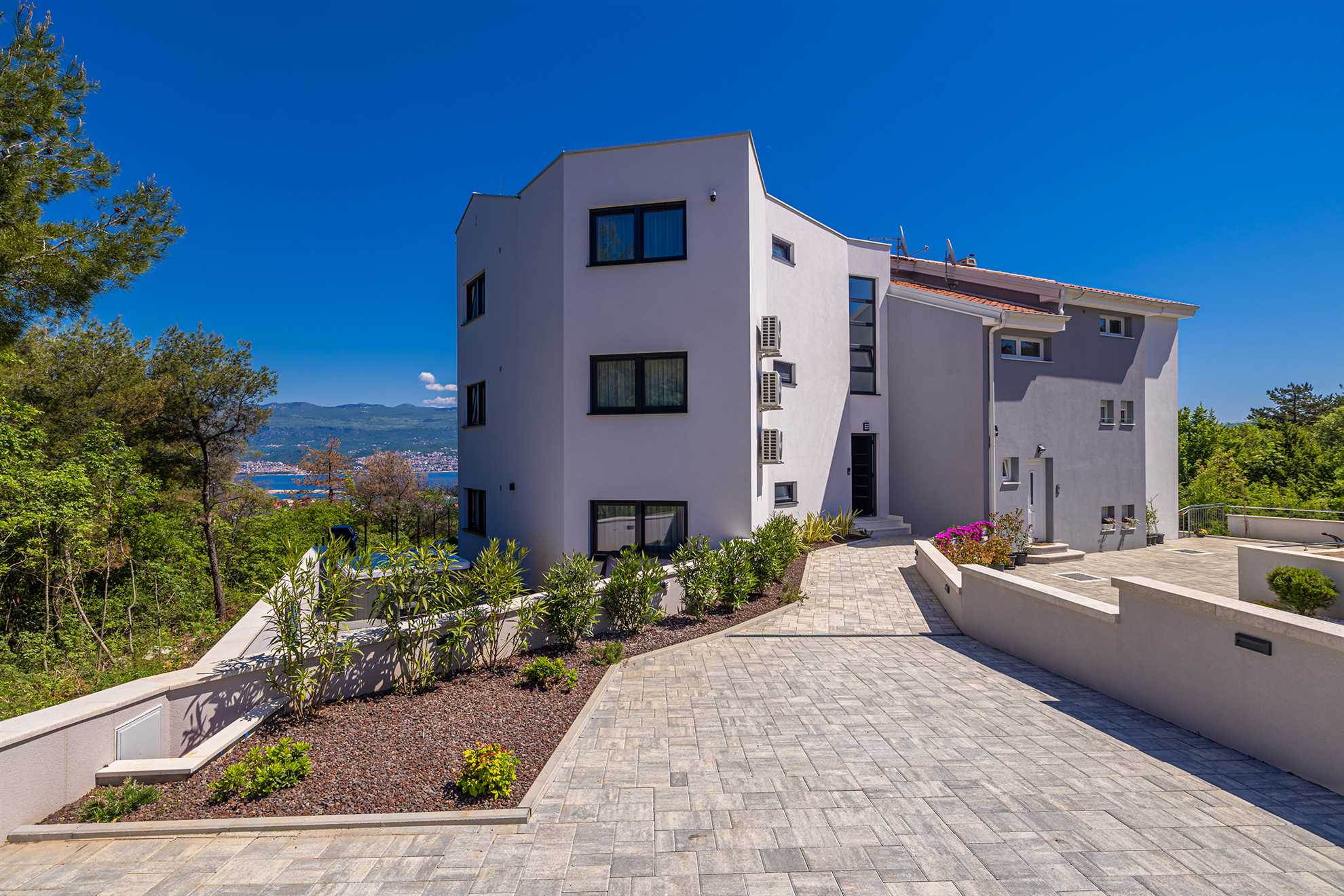 Ferienwohnung SEASIDE I mit Whirlpool und Meerblick