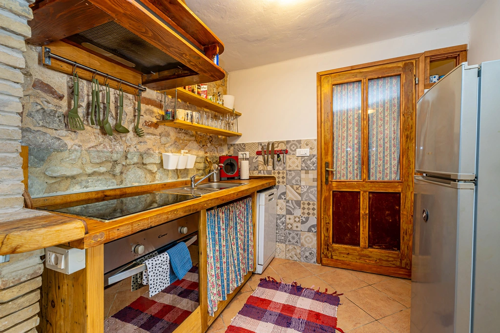 Klimno Seaside Apartment with Private Garden