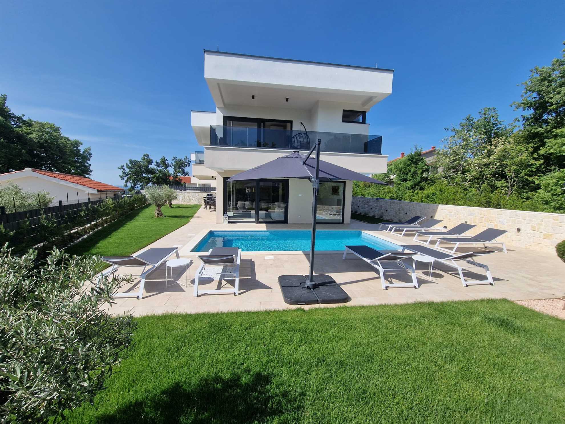 Holiday house OLIVE BLUE with private pool