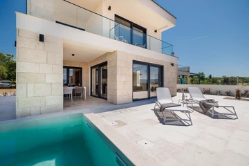 Malinska Villa with Private Heated Saltwater Pool