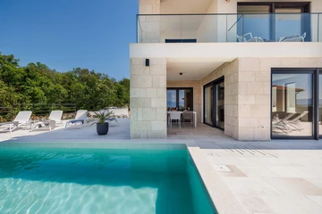 Malinska Villa with Private Heated Saltwater Pool