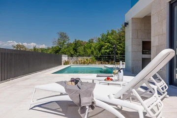 Malinska Villa with Private Heated Saltwater Pool