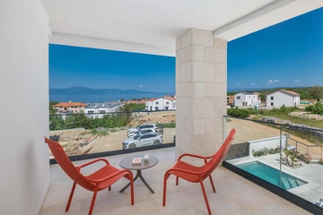 Malinska Villa with Private Heated Saltwater Pool