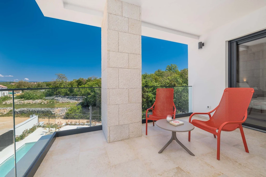 Malinska Villa with Private Heated Saltwater Pool
