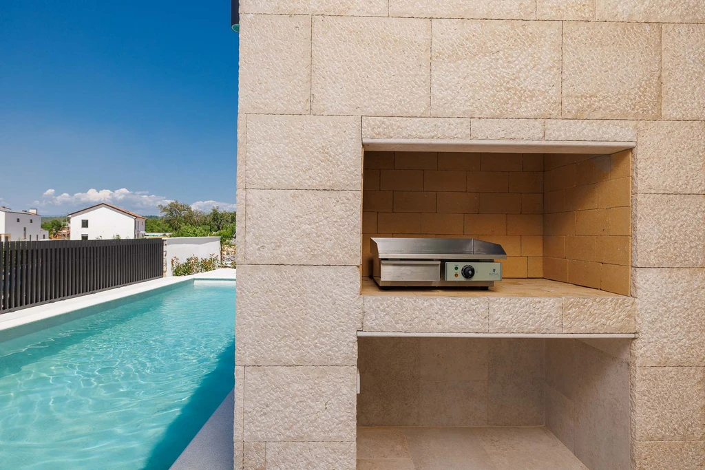 Malinska Villa with Private Heated Saltwater Pool