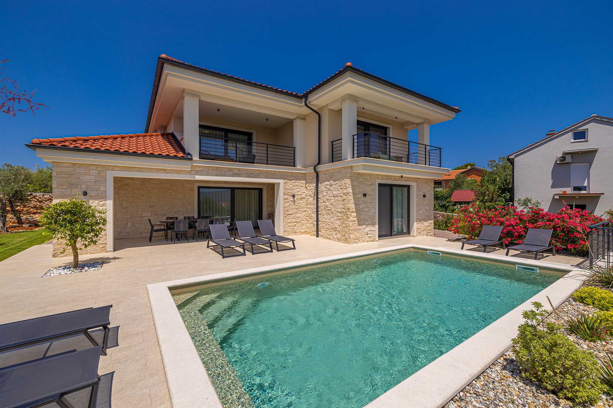Vila LA RESIDENCE OLIVETTE s privatnim bazenom i saunom