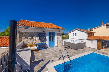 Skrbčići House with Private Pool & Jacuzzi