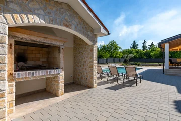 Ground-Floor Villa in Nedešćina with Private Pool