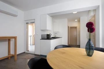 Apartment in Novi Vinodolski with Sea-View Balcony