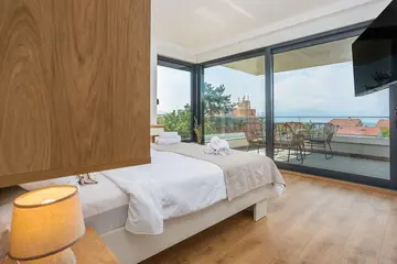 Sea-View Villa with Pool in Malinska for 6