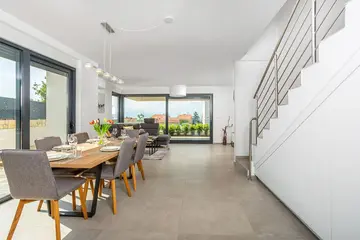 Sea-View Villa with Pool in Malinska for 6