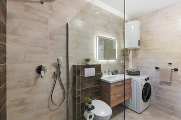 Single-Storey 3-Bedroom Villa in Vir (Pool, 6 Guests)