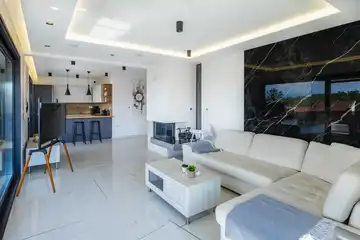 3-Bedroom Apartment in Njivice with Sea-View Terrace