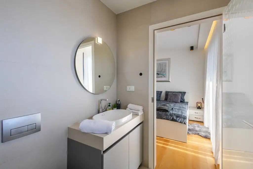 3-Bedroom Apartment in Njivice with Sea-View Terrace