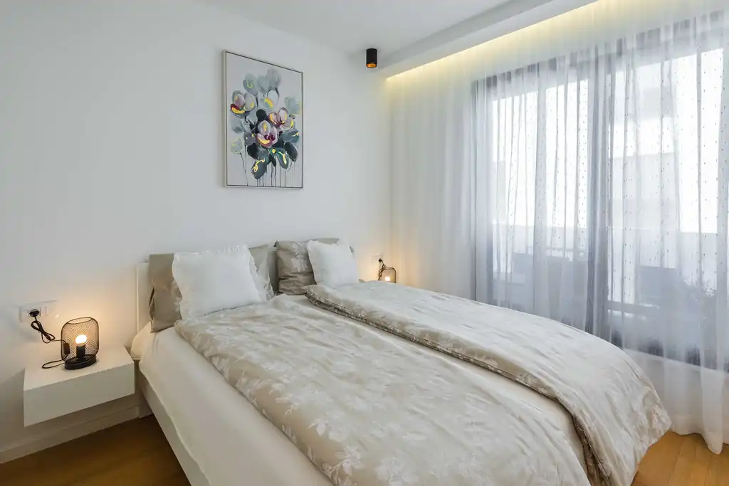 3-Bedroom Apartment in Njivice with Sea-View Terrace