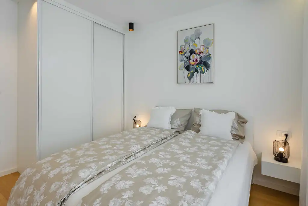 3-Bedroom Apartment in Njivice with Sea-View Terrace