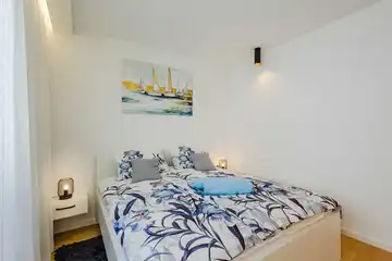 3-Bedroom Apartment in Njivice with Sea-View Terrace