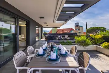 3-Bedroom Apartment in Njivice with Sea-View Terrace