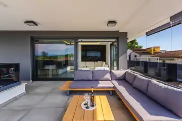 3-Bedroom Apartment in Njivice with Sea-View Terrace