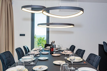 Seafront Villa with Pool and Game Room in Privlaka