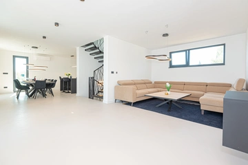 Seafront Villa with Pool and Game Room in Privlaka