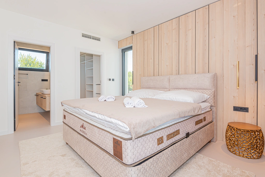 Privlaka Seafront Villa with Private Pool & Game Room