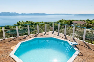 Villa with Private Pool in Labin for 6 Guests