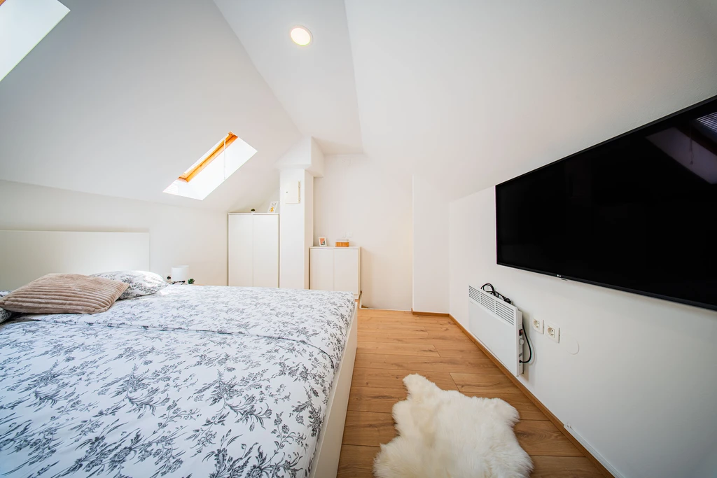 Calm One-Bedroom Apartment in Zagreb for 4