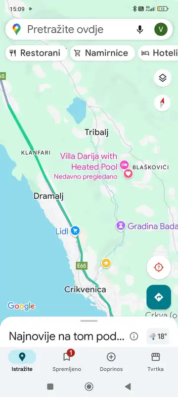 2-Bedroom Villa in Grižane-Belgrad for 6 Guests