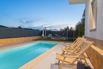 Tugare Holiday House with Heated Pool for 10 Guests