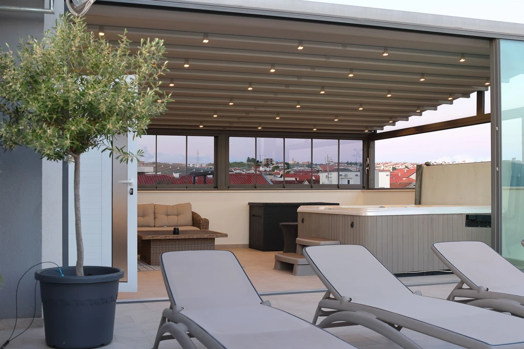 Zadar – Penthouse 2 – Krovna terasa i jacuzzi
