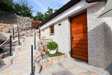 Stone Villa with Pool and Sea Views in Prizna