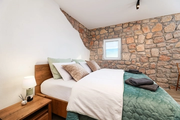 Stone Villa with Pool and Sea Views in Prizna