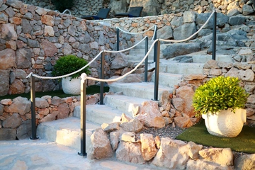 Stone Villa with Pool and Sea Views in Prizna