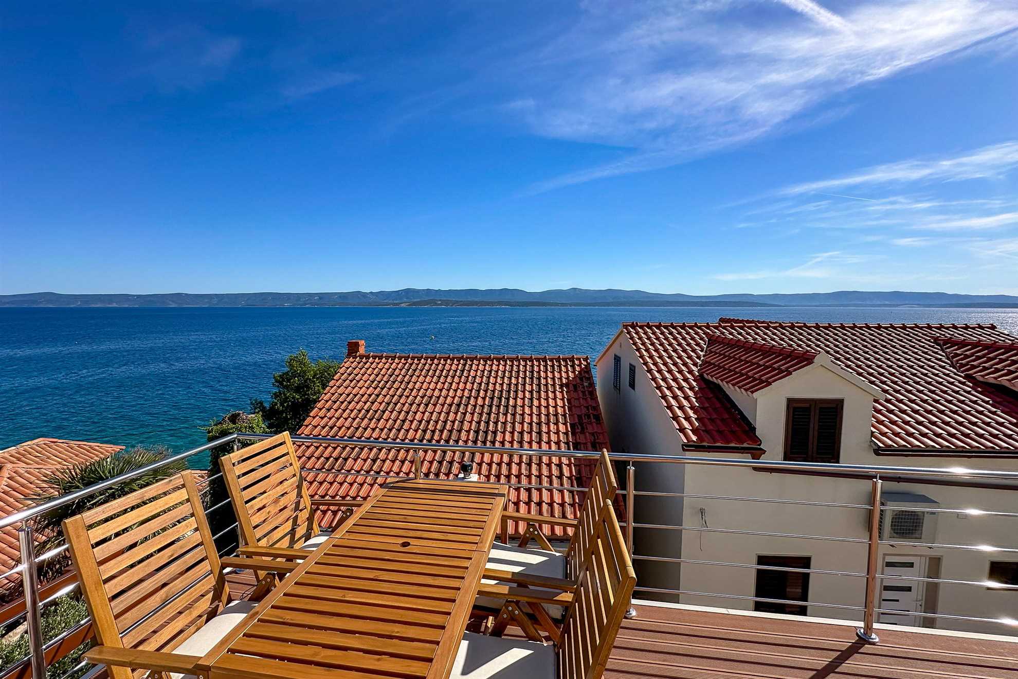 Penthouse apartment Sea