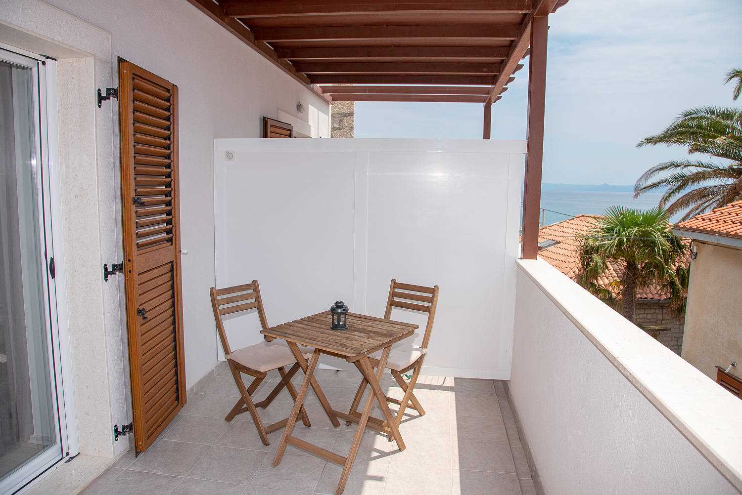 Cosy studio Stone for 2 with large balcony