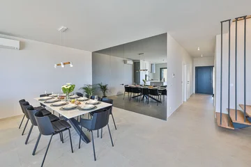 Contemporary Villa with Pool and Jacuzzi in Kaštel Novi