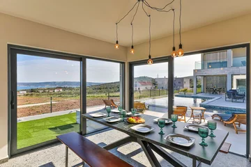 Contemporary Villa with Pool and Jacuzzi in Kaštel Novi