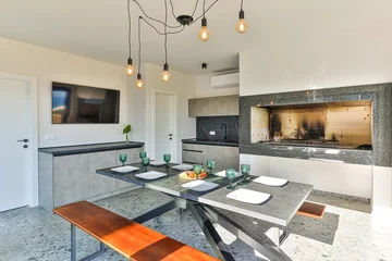 Contemporary Villa with Pool and Jacuzzi in Kaštel Novi