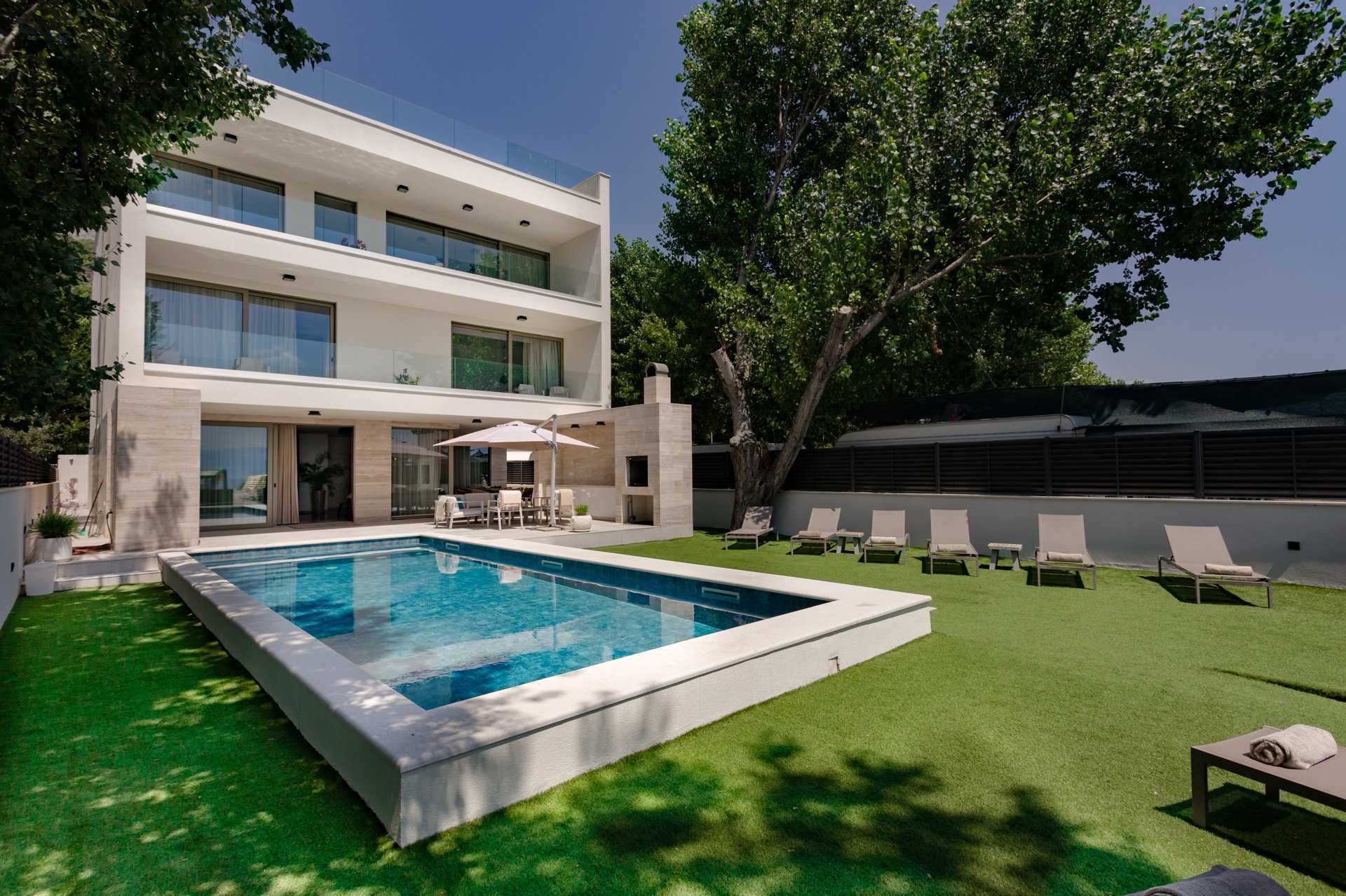 Image of Beachfront Villa Summer Drift with Pool