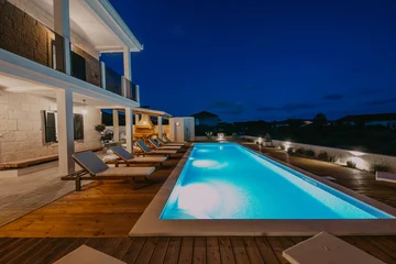 Family Villa with Pool and Sauna near Trogir